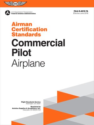 cover image of Commercial Pilot Airman Certification Standards--Airplane